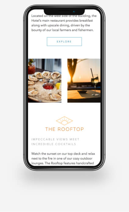 Mobile Website