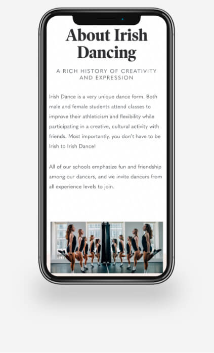 Mobile Website