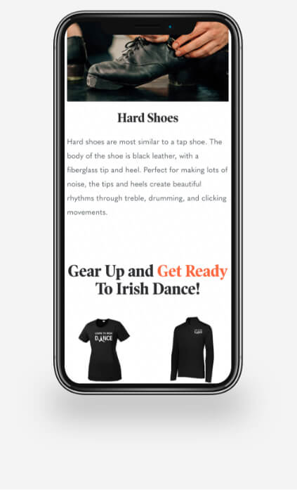 Mobile Website